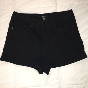 F21 denim shorts